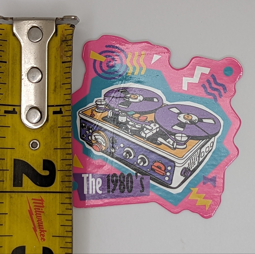 The 1980s Sticker - Picture 2 of 2